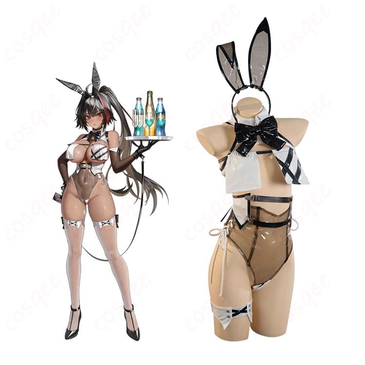 勝利の女神:NIKKE ベイ:ラディアントラビット コスプレ衣装-1