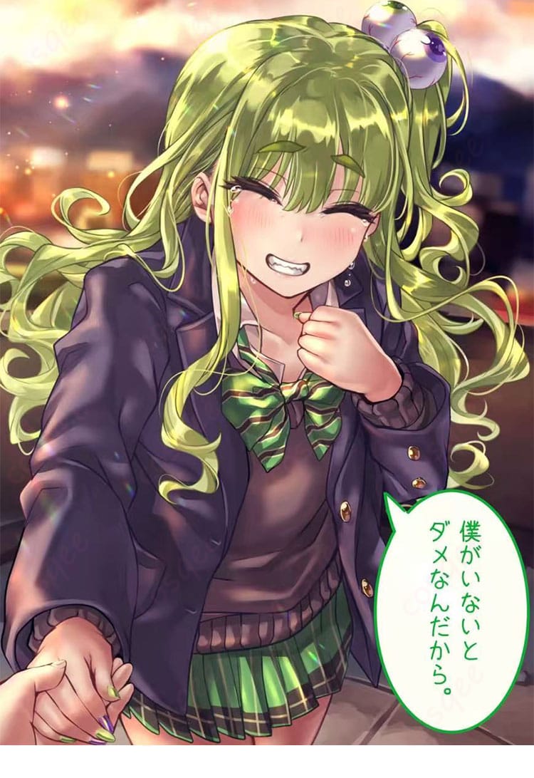 オタクだってギャルと恋したい 制服 コスプレ衣装-1