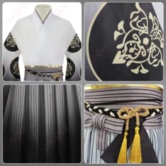 サイレントヒルf 常喜寿幸 狐面の男 コスプレ衣装 ダークな和装ミックスで写真映え - 4枚目の画像（サムネイル）