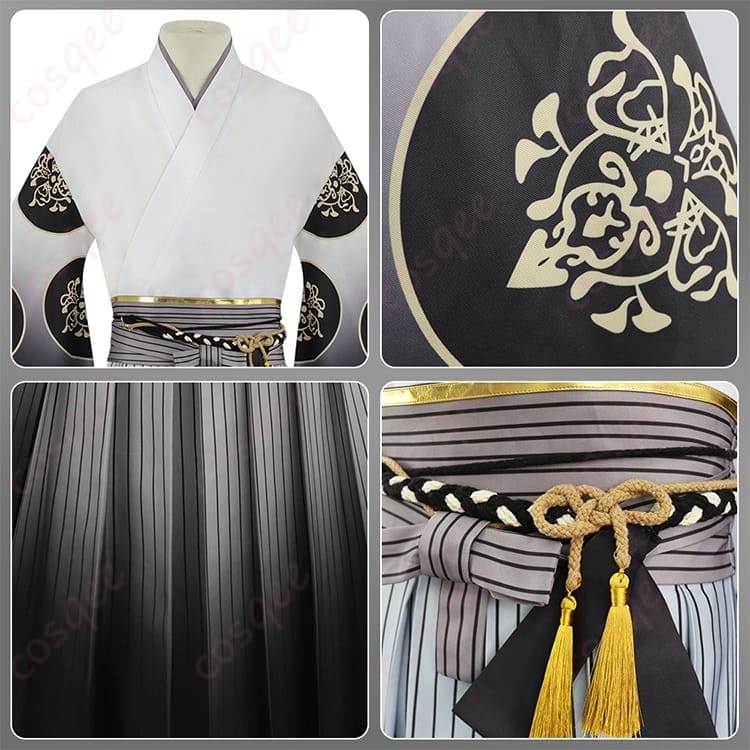 サイレントヒルf 常喜寿幸 狐面の男 コスプレ衣装 ダークな和装ミックスで写真映え - 4枚目の画像