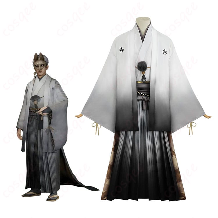 サイレントヒルf 狐面の男 常喜寿幸 コスプレ衣装-1