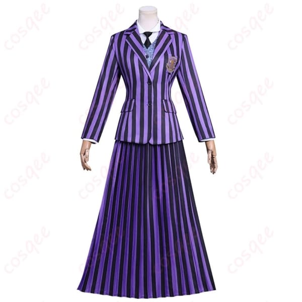 ウェンズデー・アダムス ネヴァーモア学園制服 高再現フルセット｜軽やかで動きやすく撮影に最適