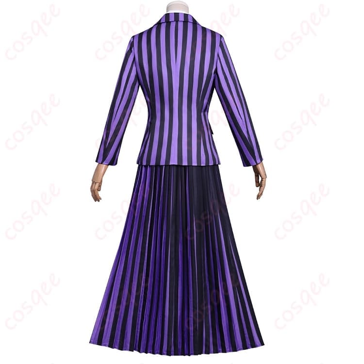 ウェンズデー・アダムス ネヴァーモア学園制服 高再現フルセット｜軽やかで動きやすく撮影に最適 - 3枚目の画像