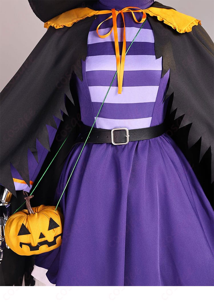 葬送のフリーレン フリーレン衣装の腰飾りクローズアップ。高品質素材と立体装飾で再現度の高い仕上がり。