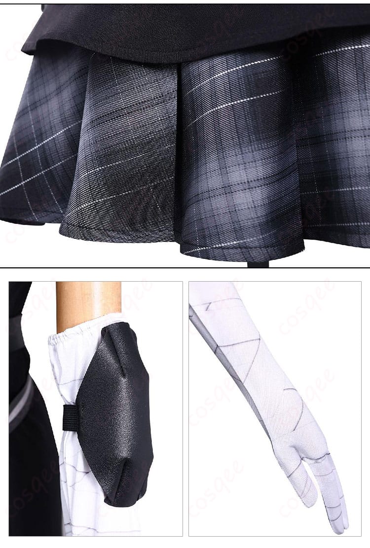 魔法少女ノ魔女裁判 黒部ナノカ コスプレ衣装-11