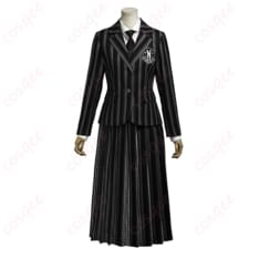 ウェンズデー 学園制服S2 高再現コスプレ｜軽やかで撮影・イベントに最適 - 8枚目の画像（サムネイル）