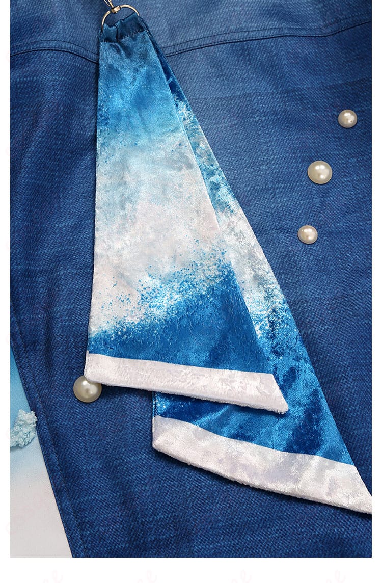 Deep into You コスプレ衣装 腰飾りディテール。存在感とデザイン性を兼備