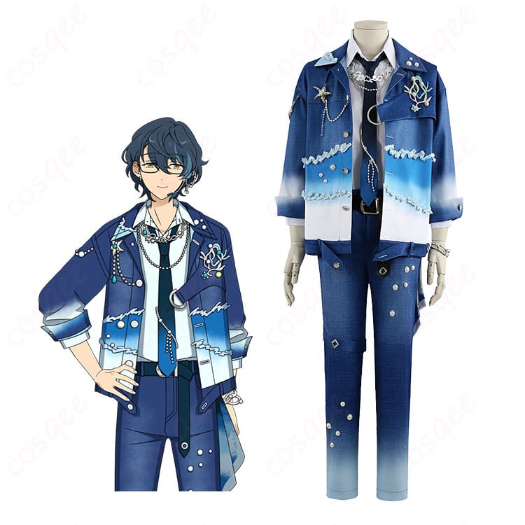 あんさんぶるスターズ！！ NEPTUNE「Deep into You」コスプレ衣装 神崎颯馬・乙狩アドニス・月永レオ・青葉つむぎの全身イメージ