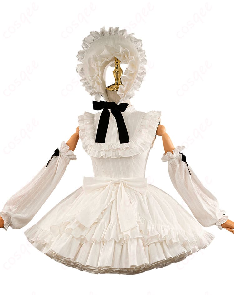 初音ミク ヴィンテージドール衣装 正面全体。高密度フリルと美しいシルエットが分かるフロントビュー