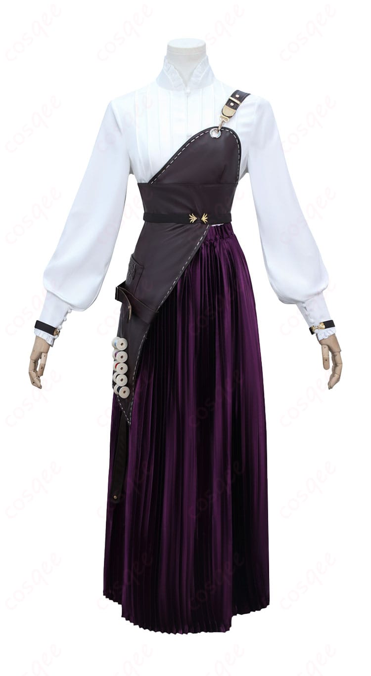 無期迷途 ガロファノ 腰布と腰飾りのディテール。繊細な装飾とドレープ感の近接写真