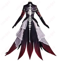 原神 ロノヴァ 死の執政 コスプレ衣装 高再現。ベール付きフルセットで撮影に最適 - 2枚目の画像（サムネイル）