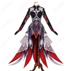 原神 ロノヴァ 死の執政 コスプレ衣装 高再現。ベール付きフルセットで撮影に最適 - 1枚目の画像（サムネイル）