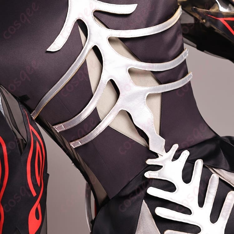 原神 ロノヴァ 死の執政 コスプレ衣装 高再現。ベール付きフルセットで撮影に最適 - 5枚目の画像