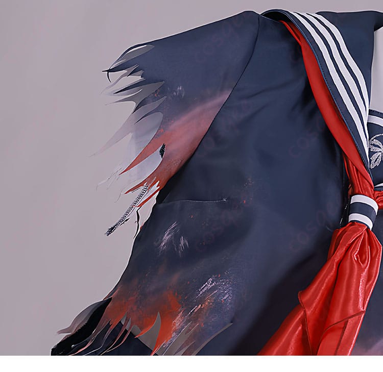 原神 コスプレ衣装の右袖ディテール。袖口の模様と装飾パーツを高精度に再現したアップ。