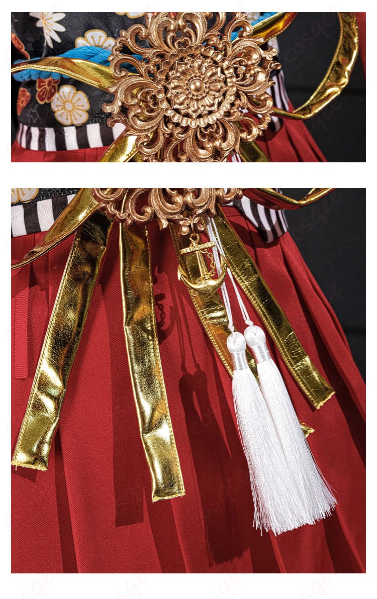 アズールレーン 大鳳 バニー衣装の腰部アップ。腰飾りと蝶結びの質感・立体感のディテール。