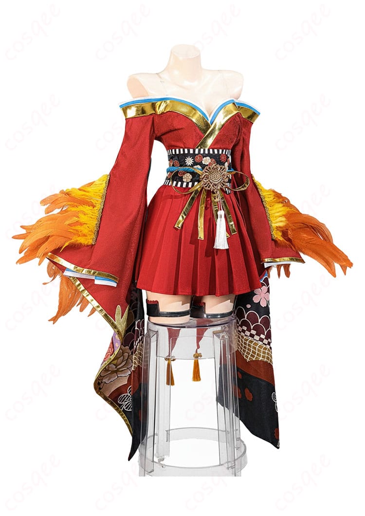 アズールレーン 大鳳 バニー衣装の側面シルエット。コルセットベルトと腰飾りのラインを強調。