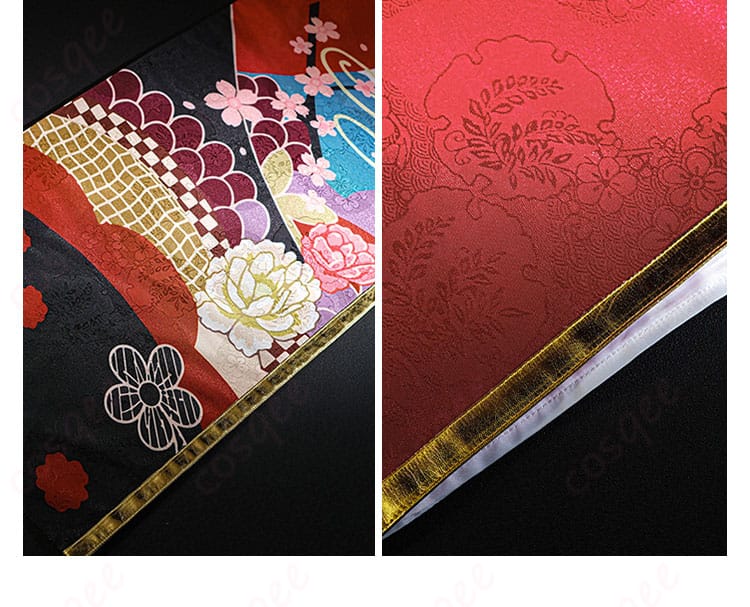 アズールレーン 大鳳 バニー衣装の袖装飾ディテール。装飾パーツの縫製と配置が見える近接カット。