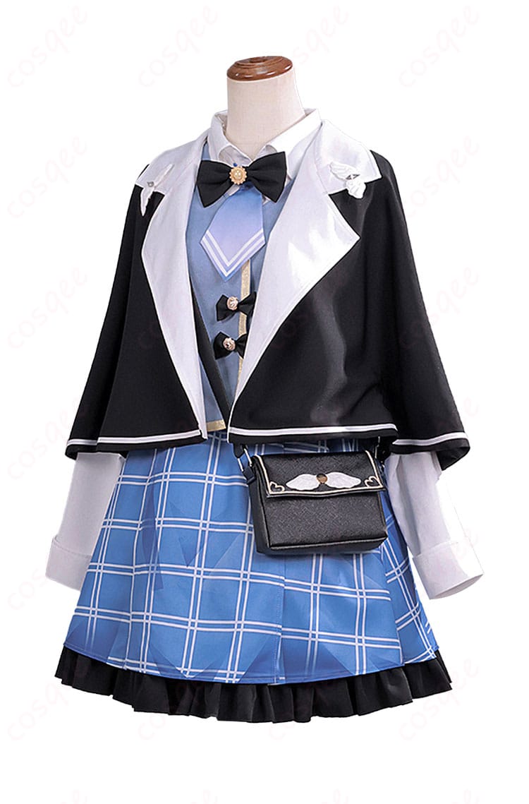 橘シェリー衣装の左側面。袖口やベストのライン、帽子とのバランスなど側面ディテールをチェックできる写真。