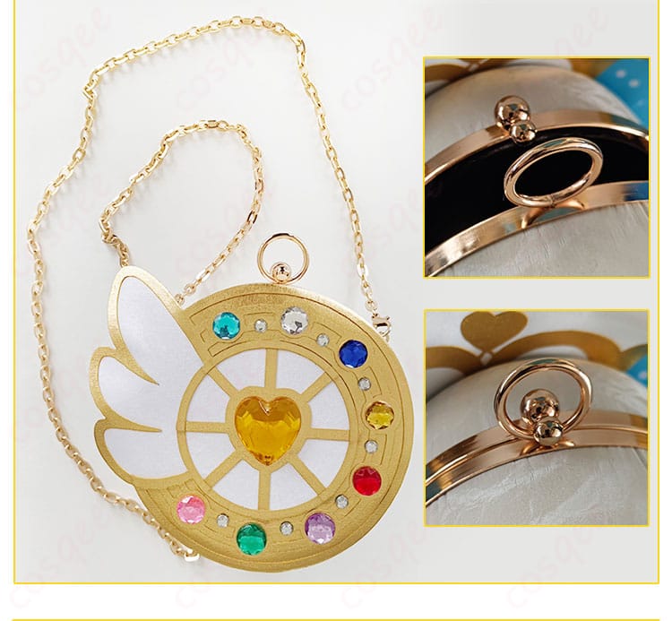 ラブライブ！SIF 東條希 コスプレ衣装の腰飾り・アクセサリー部分アップ。質感の良い装飾素材で写真映えする仕上がり。