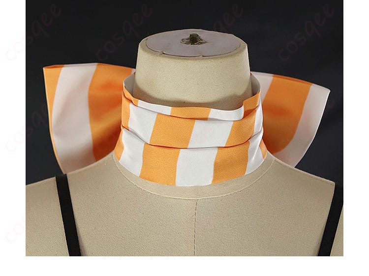 ガチアクタ アモ・エンプール衣装の首飾り正面。可愛いアクセントとしての形状と質感が分かるディテールカット。