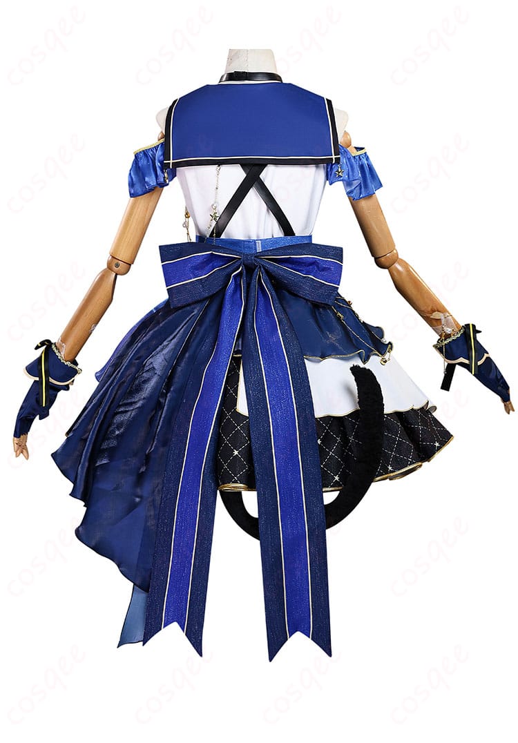 ラブライブ！南ことり コスプレ衣装の背面デザイン。大きな背部リボンと可憐なシルエットを強調