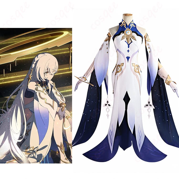 原神 イスタロト コスプレ衣装一式の全体イメージ。時の執政デザインを高再現したフルコーデ