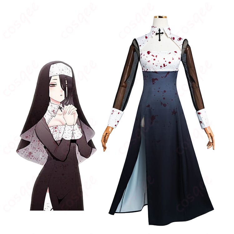 その着せ替え人形は恋をする 喜多川海夢 Rose修道服コスプレ衣装｜キャラビジュアルを意識した全身コーデのイメージ写真