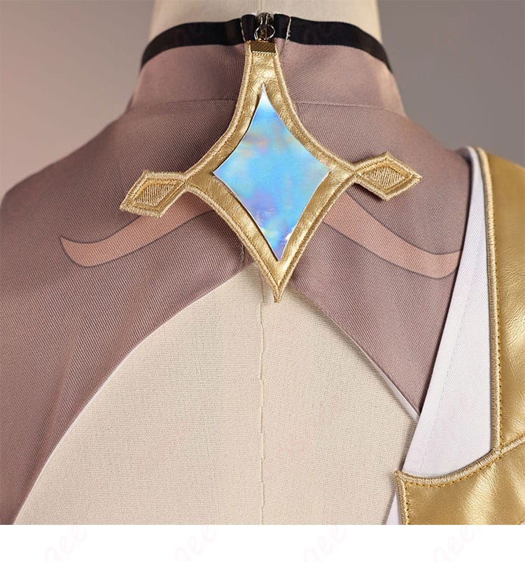 原神 ナベリウス コスプレ衣装の背面装飾ディテール。世界観の意匠を再現