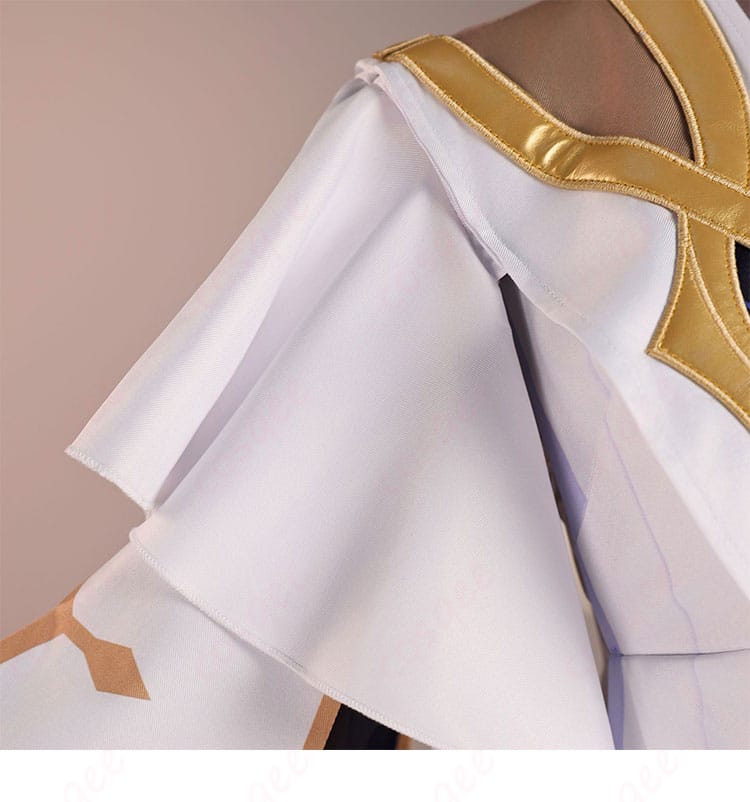 原神 ナベリウス コスプレ衣装の袖元装飾ディテールと質感の確認