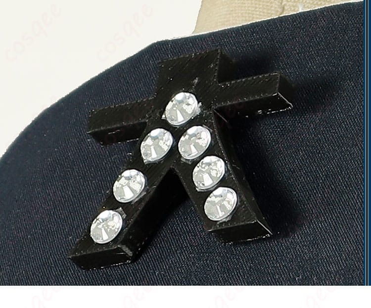 背飾りと襟元デザインのアップ。くらら私服らしい意匠を詳細に撮影