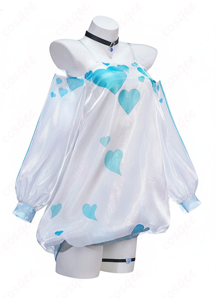 側面ディテール｜PA-15 奇怪・とろろもち 衣装のラインとアクセサリー位置を確認できるサイドビュー