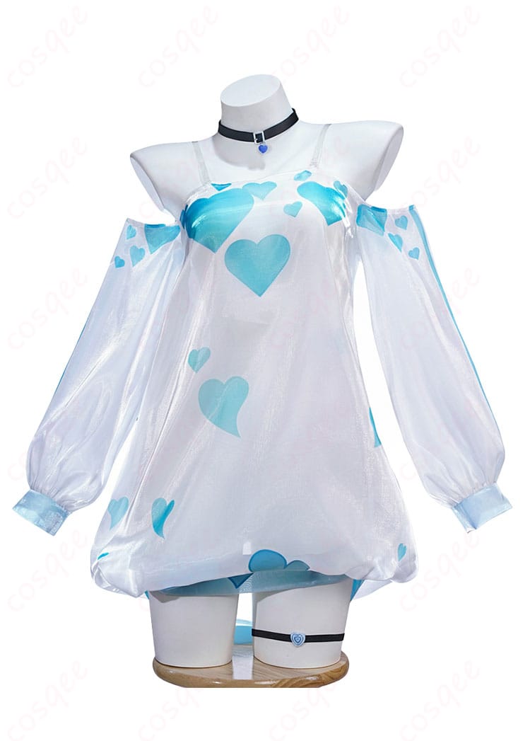 正面全体｜PA-15 奇怪・とろろもち コスプレ衣装のシルエットと配色が分かるフロントビュー