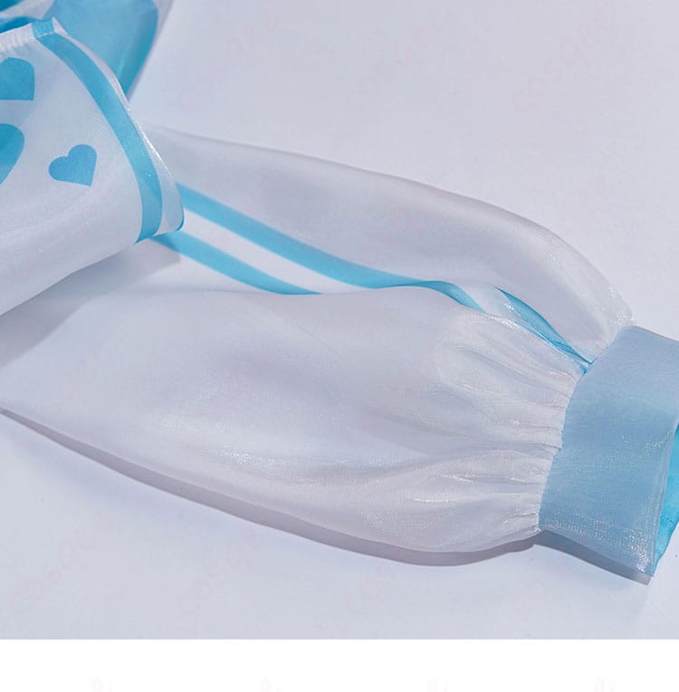 袖パーツ拡大｜PA-15 コスプレ衣装の袖デザインとステッチ感が分かるアップ写真