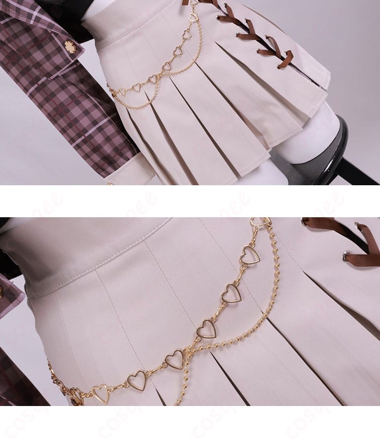 miCometベアブランド衣装 ウエスト飾りのクローズアップ