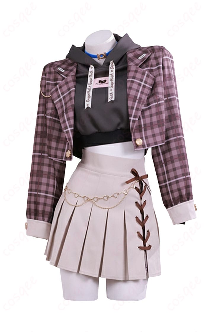 ホロライブ さくらみこ miCometベアブランド衣装 コスプレの正面フルボディカット