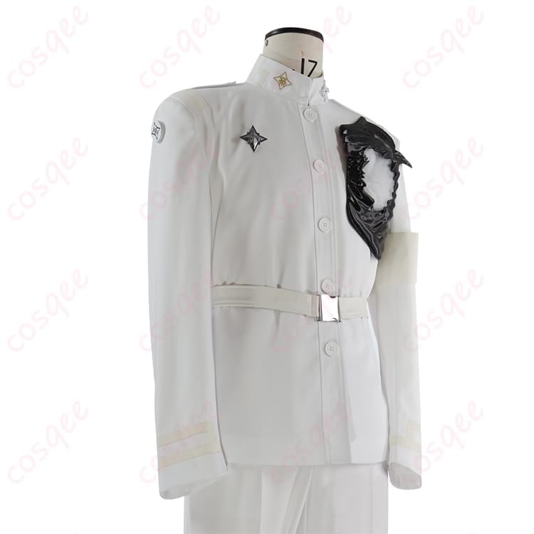 HUNDRED LINE 蒼月衛人 Ending006 白戦闘服 高再現セット｜端正シルエットでイベント＆撮影に最適 - 4枚目の画像