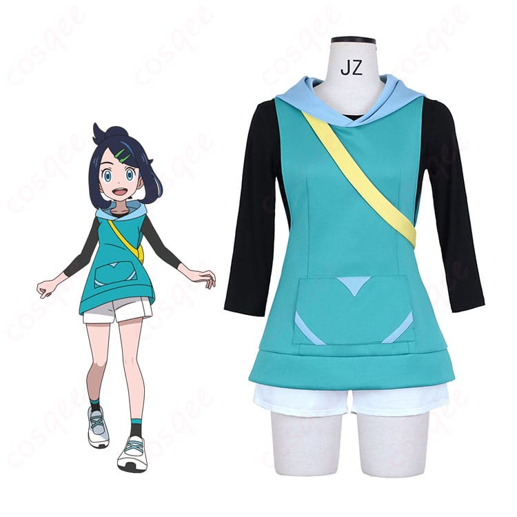 リコ（メガボルテージVer）全身イメージとセット内容が分かるコスチューム写真｜イベント撮影向け高再現モデル