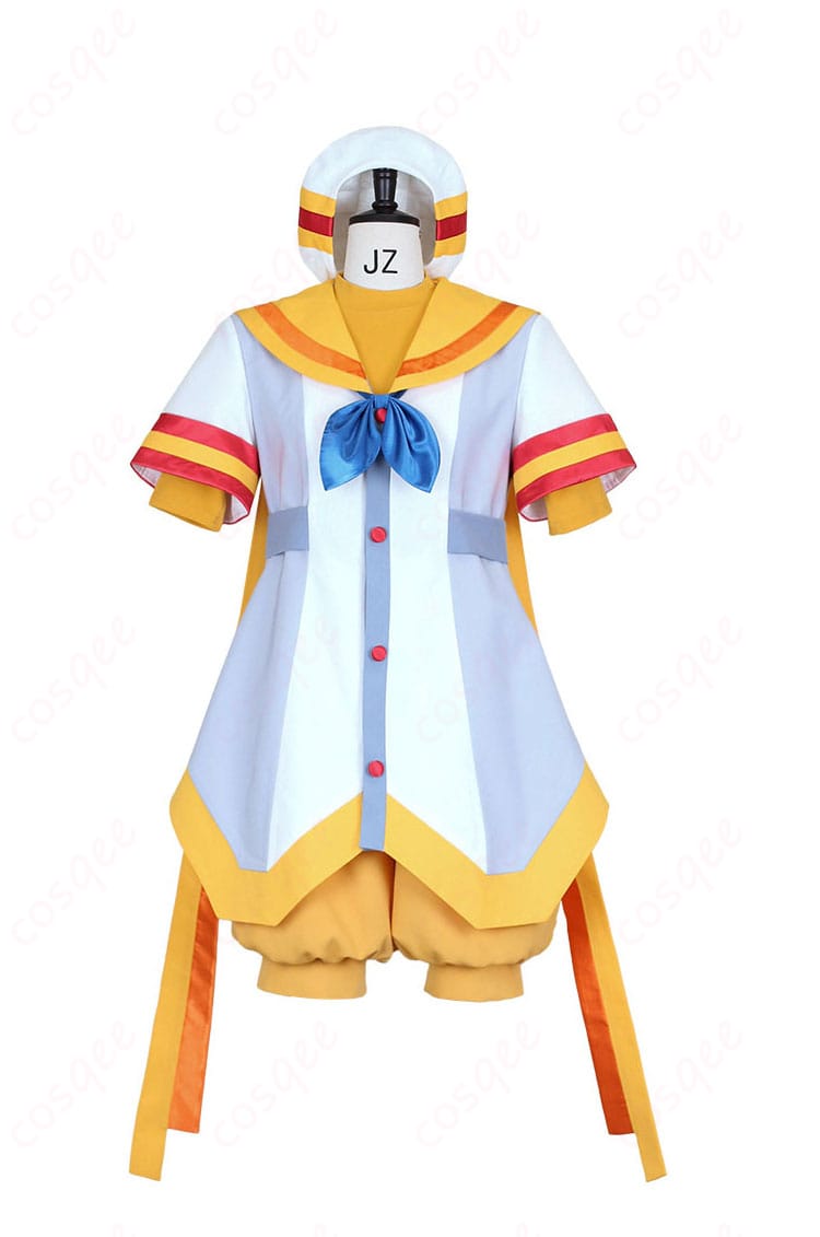 わんだふるぷりきゅあ!兎山大福 映画ver. コスプレ 正面全体|勇敢でスタイリッシュな人間姿をフルセットで再現