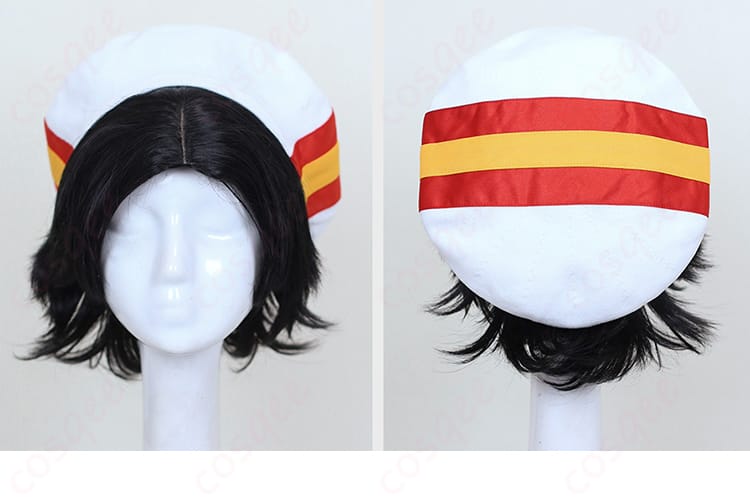 帽子アクセサリーの詳細。イベント映えするフォルムと装飾を忠実に再現。