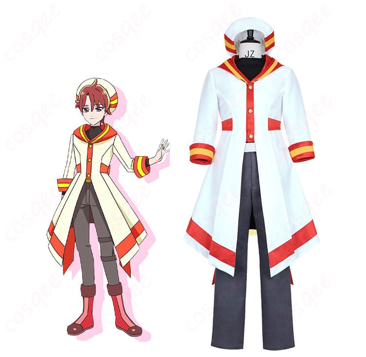 『わんだふるぷりきゅあ!ざ・むーびー!』兎山悟 映画ver.(人間の姿)衣装とキャライメージ比較。高再現でイベント向けの完成度を示す画像。