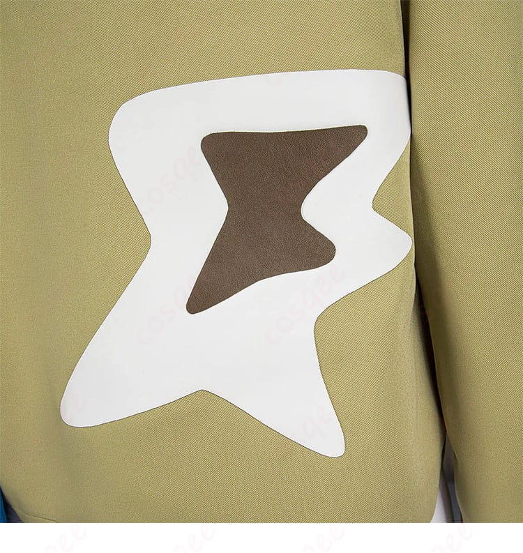 タウニー 衣装 図案装飾アップ。繊細な模様表現が映えるデザインポイント。