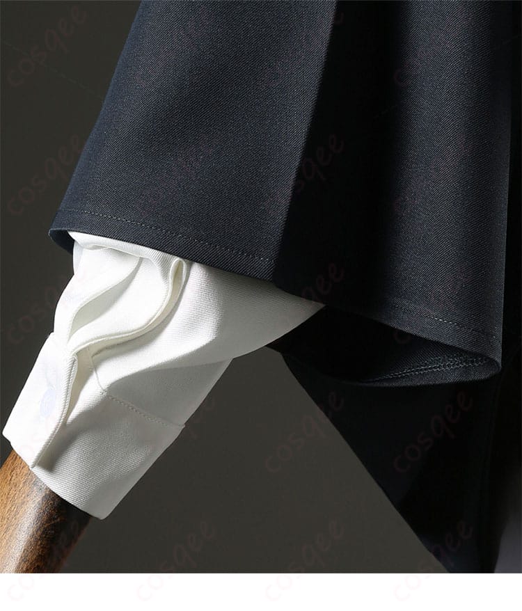 禪院直哉 コスプレ衣装のセット内容。トップス・インナー・袴・帯を並べたフルセット一覧