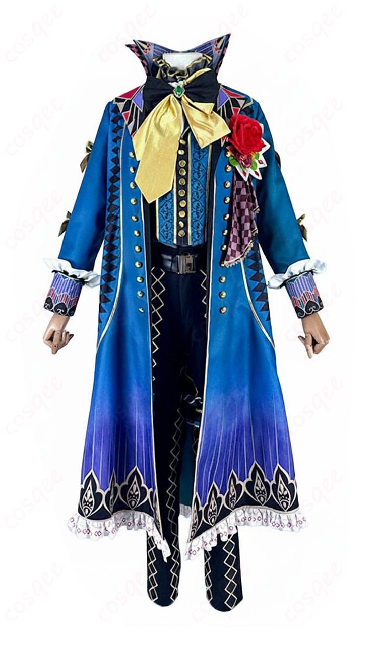 悪魔執事と黒い猫 ナック・シュタイン ハロウィン衣装の正面全体。ゴシックな執事スタイルを高再現で撮影映えするシルエット。