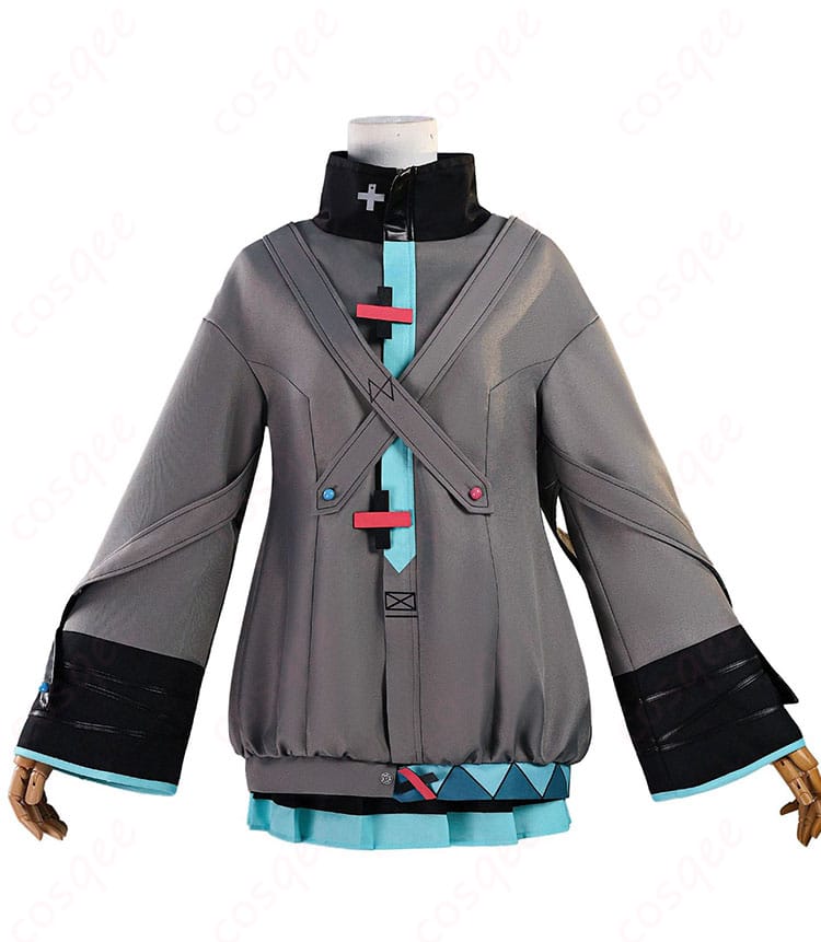 初音ミク『壊れたセカイと歌えないミク』系統の意匠を踏まえた正面全体|高品質素材で整う美シルエット