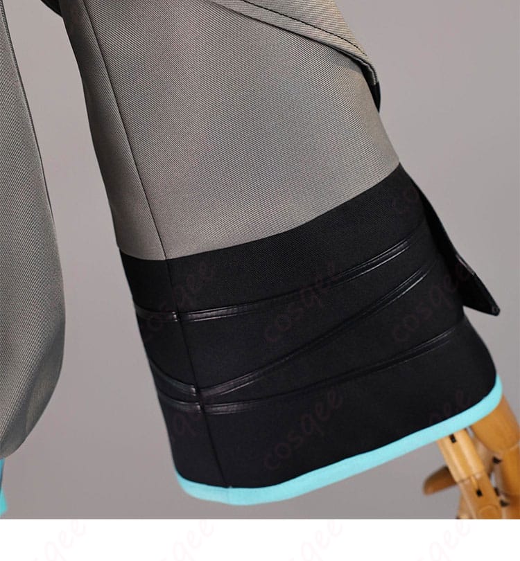 初音ミク 衣装 袖口ディテール|丁寧な縫製で自然に見える袖口の仕上げ