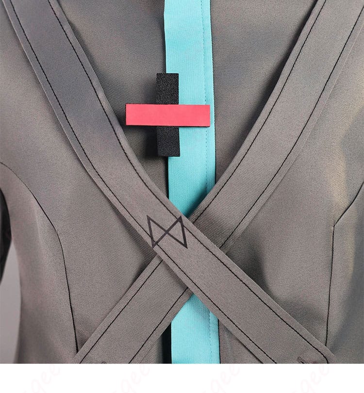 初音ミク 衣装 帯飾りディテール|立体感のある帯装飾を精巧に再現