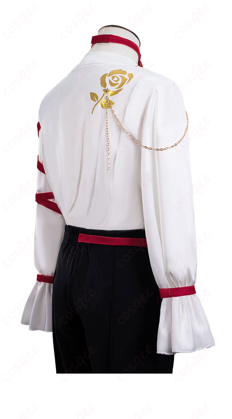 礼瀬マヨイ 衣装の側面・背面ディテール｜肩飾りや腰飾り、背面ラインの造形をクローズアップ