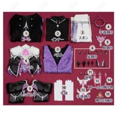 原神 ドゥリン（悪龍）人間の姿 高再現コスプレ｜重厚質感で撮影映え、イベントも安心フルセット - 6枚目の画像（サムネイル）