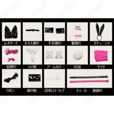 勝利の女神：NIKKE ベルベット バニー怪盗衣装｜高再現で美シルエット、イベント即戦力 - 6枚目の画像（サムネイル）