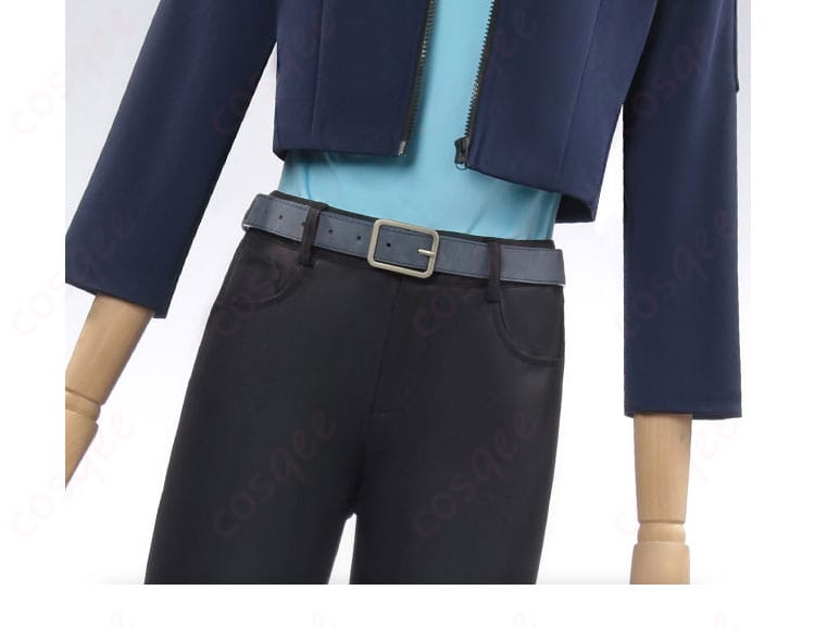 ズートピア2 ジュディ・ホップス 警官制服コスプレ 高再現で動きやすく撮影映えする4点セット-8